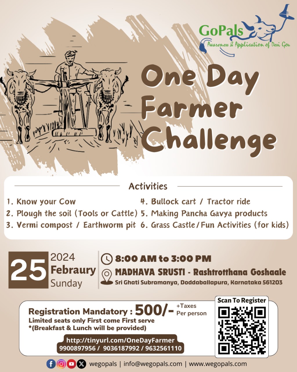oneday farmer challenge