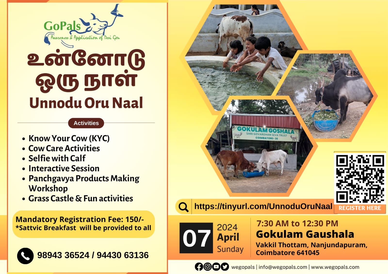 Unnodu Oru Naal - Coimbatore, 07th April 2024